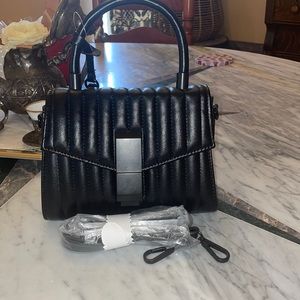 Cute Aldo bag black classic with shoulder strap black cute for a chic gift🥰